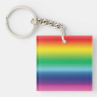 Égalité / fierté lgbtq arc-en-ciel - porte - clé a