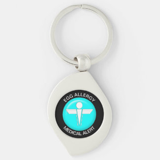 Porte-clés EGG Médicale Alert Metal Porte - clé