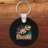 Porte-clés Eggasaurus Pâques Stegosaurus Dinosaure Garçons En (Recto)