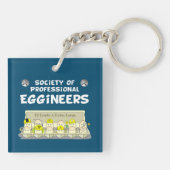 Porte-clés Éggeurs professionnels (Dos)