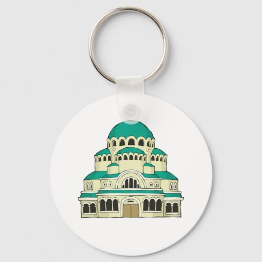 Porte-clés Église byzantine (Recto)