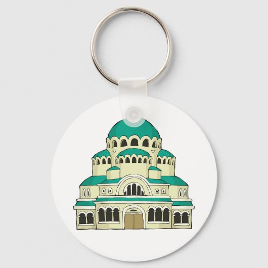 Porte-clés Église byzantine (Verso)