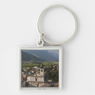 Porte-clés Église collégiale au matin, Arco, Trento