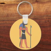 Porte-clés Église égyptienne d'Anubis egypt deity (Recto)