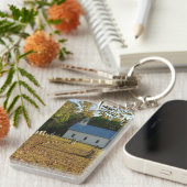 Porte-clés Église historique et cimetière (Devant droit)