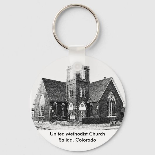 Porte-clés Église méthodiste unie (Recto)
