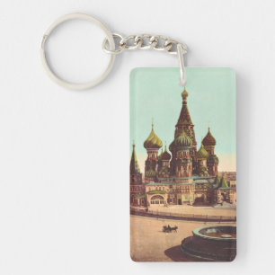 Porte-clés Église St. Basile, place Rouge Moscou