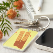 Porte-clés Eglises espagnoles romantiques Sugary au chocolat (Devant droit)