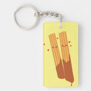 Porte-clés Eglises espagnoles romantiques Sugary au chocolat