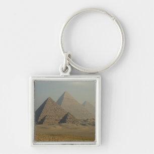 Porte-clés Égypte, Giza, complexe des pyramides de Gizeh, pla
