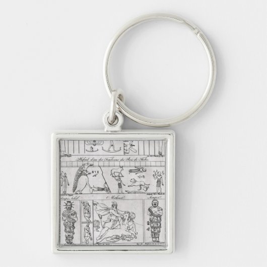 Porte-clés Égyptien et persan antiques (Devant)