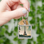 Porte-clés Eiffel tour lancer oreiller (main)