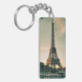 Porte-clés Eiffel tour lancer oreiller (Devant gauche)