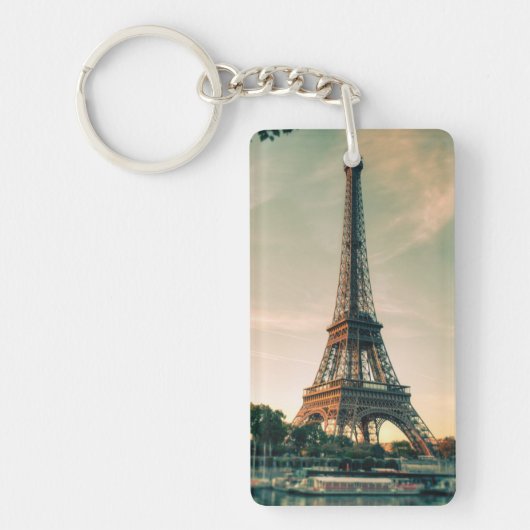 Porte-clés Eiffel tour lancer oreiller (Devant)