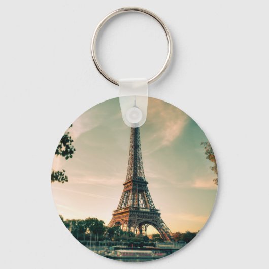 Porte-clés Eiffel tour lancer oreiller (Recto)