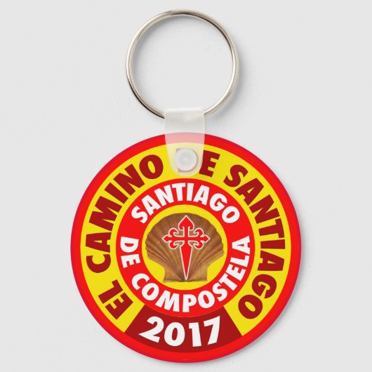 Porte-clés El Camino de Santiago 2017 (Recto)
