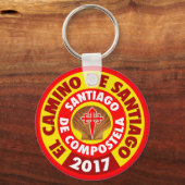 Porte-clés El Camino de Santiago 2017 (Recto)