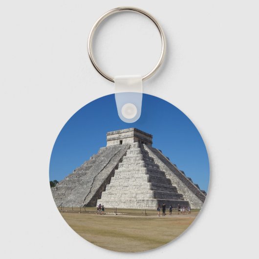 Porte-clés El Castillo - Chichen Itza, Mexique #4 Porte - clé (Recto)