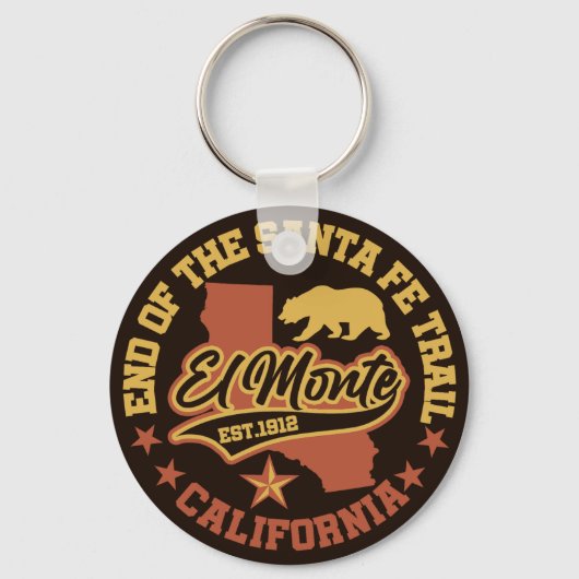Porte-clés El Monte, Californie (Recto)