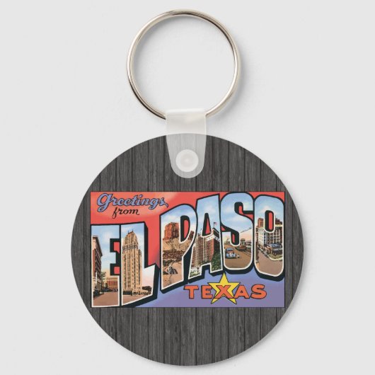 Porte-clés El Paso Texas (Recto)