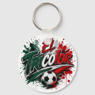 Porte-clés El Tricolor - surnom de l'équipe nationale du Mexi