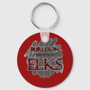 Porte-clés ÉLANS de lycée de Burleson - Burleson, TX