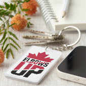 Porte-clés Elbows Up Canada (Devant droit)
