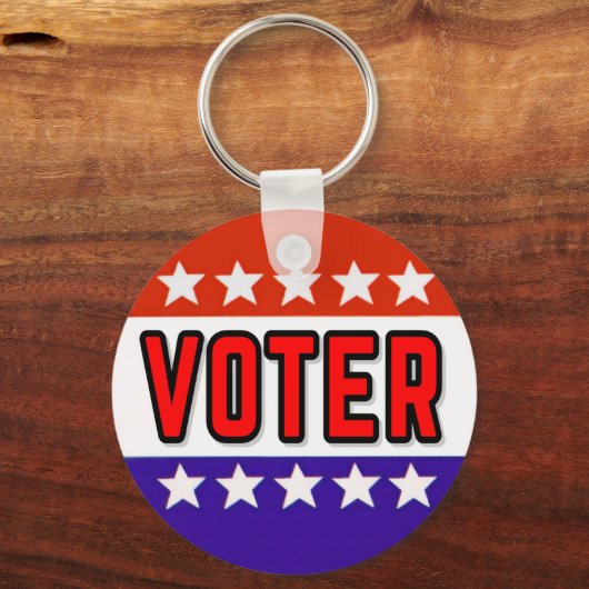 Porte-clés Électeur (Recto)