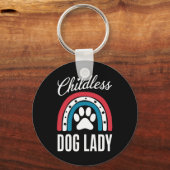 Porte-clés Élection de la Dame de Chien sans Enfant 2024 Rain (Recto)