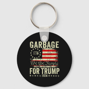 Porte-clés Élection poubelle Trump 2024 Vote pour Trump prési