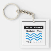 Porte-clés Élections (Devant)