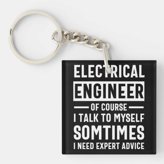 Porte-clés Electrical engineer (Devant)