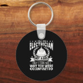 Porte-clés Electrician Funny Gift Idea for Electrical Enginee (Recto)