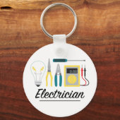 Porte-clés Électricien (Recto)