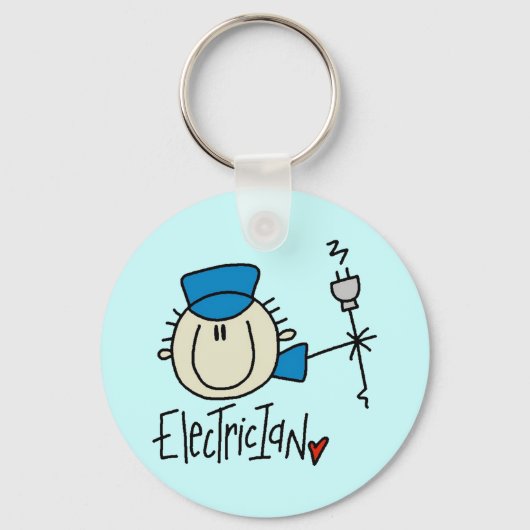 Porte-clés Électricien (Recto)