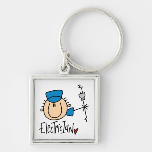 Porte-clés Électricien (Devant)