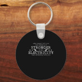 Porte-clés Électricien Ingénieur électrique Électricité (Recto)