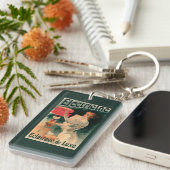 Porte-clés Electricine PosterFrance promotionnel (Devant droit)