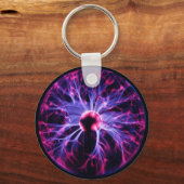 Porte-clés Électricité violette éminant à partir d'une lampe  (Recto)