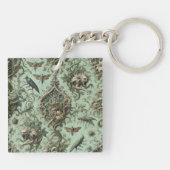 Porte-clés Elégance Chitinique - Design de papier peint d'ins (Dos)