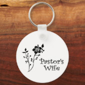 Porte-clés Élégance de la femme pastorale (Recto)