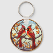 Porte-clés Élégance intemporelle Porte - clé cardinal (Recto)
