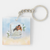 Porte-clés Elegant Ajouter votre propre Mariage photo Porte - (Dos)