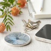 Porte-clés Elegant Beauty Modern Abstract Fractal Art Flower (Côté)