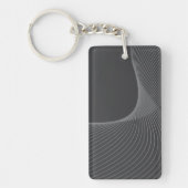 Porte-clés Élégant, chic, simple, art de motif graphique mode (Devant)