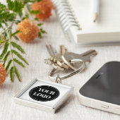 Porte-clés élégant, contemporain, poli et personnalisable (Côté)