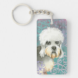 Porte-clés Elégant Dandie Dinmont Terrier