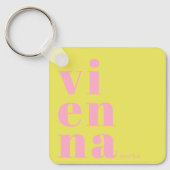 Porte-clés élégant de Vienne Autriche (Recto)
