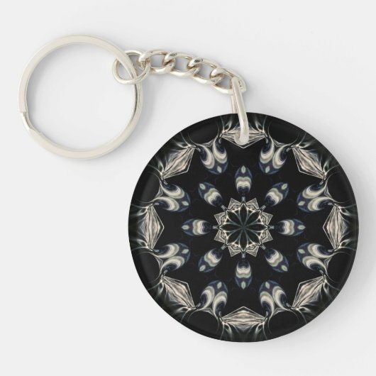 Porte-clés Elégant Mandala (Devant)