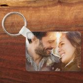 Porte-clés Élégant Mariage bleu bleu bleu bleu bleu bleu Bour (Verso)